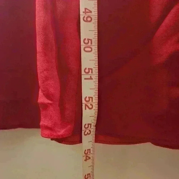 NEW NWT Fame And Partners Cherry Red Leo Halter Open Back Maxi Dress Size 4 US - Picture 9 of 13